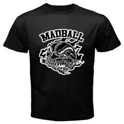 Новый сцены madball Логотип Рок-Группа Для мужчин черный футболка Размеры размеры S M L XL 2XL 3XL короткий рукав Футболка смешно печать Топ Футболка