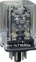 

Relay JQX-10F 2Z dpdt 8 pins silver alloy contacts,high quality