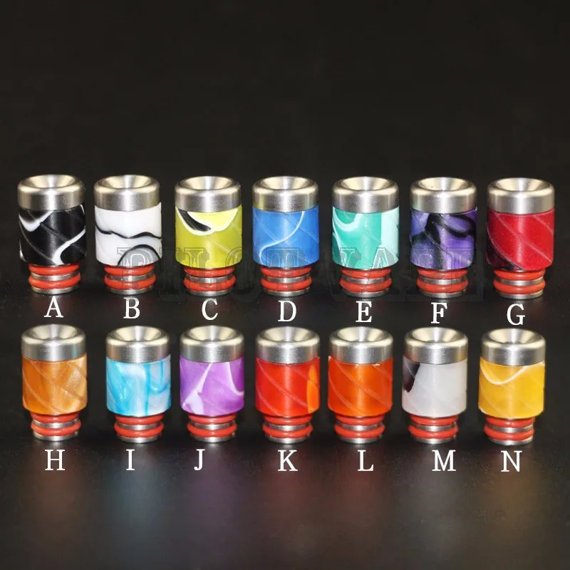 Pilot VAPE Acrylic Stainless Drip Tip E Cigarette Wide Bore Drip Tips
