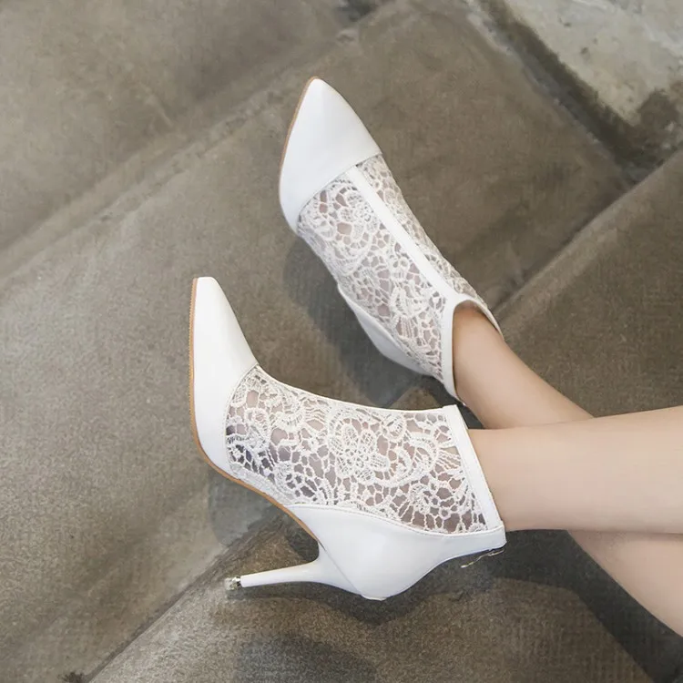 

Big Size 11 12 13 14 15 16 ladies high heels women shoes woman pumps Bud silk Package the heel Package toes Pointed Fine with