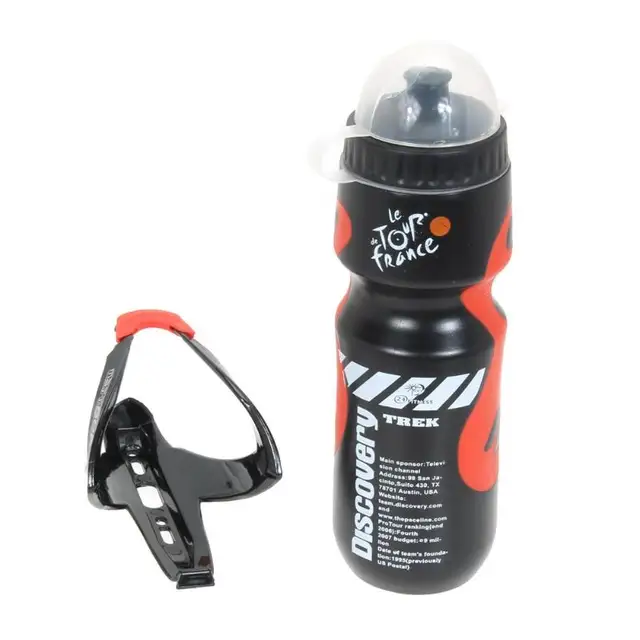 Cheap Essential Portable Outdoor 650ML Mountain Bike MTB Bicycle Cycling Sports Water Bottle With Plastic Glass Fiber Holder Cage Rack Cheap Essential Portable Outdoor 650ML Mountain Bike MTB Bicycle Cycling Sports Water Bottle With Plastic Glass Fiber Holder Cage Rack