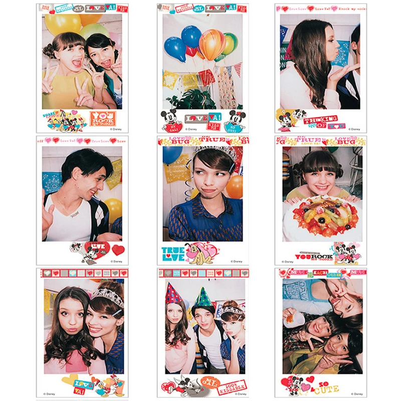 Fujifilm Instax Mini Mickey& Friends мгновенная 60 пленка для Fuji Mini 7 s 8 8+ 9 25 50 s 70 90 300 SP-1 2 принтера