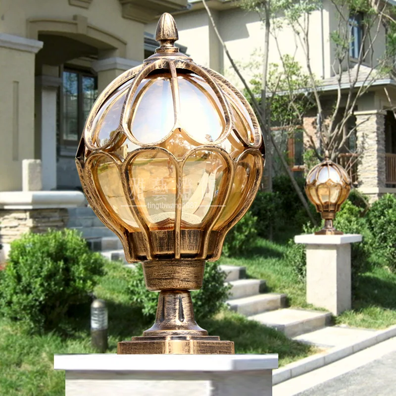 Fashion wall light column head strightlightsstreetlights vintage big