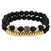 Faitheasy Blackground украшения для рукоделия с 10 мм микро-сверлильный шар летающая тарелка медная бусина четырехцветный браслет набор