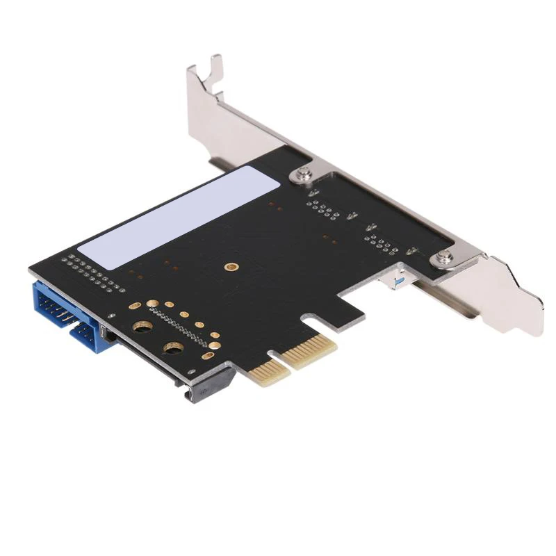 2 порта Usb 3,0 Pci-E карта расширения Внешний Usb3.0 Pcie карта адаптер с 2 модулем питания чип Nec для настольного ПК компьютера