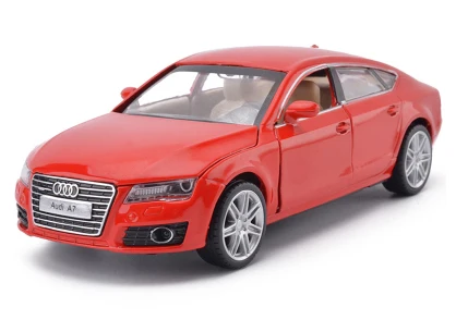 Высокая симуляция 1:32 AUDI A7 Coupe модель автомобиля из сплава игрушечный автомобиль с выдвижной спинкой для детей рождественские подарки коллекция игрушек