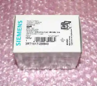 

DHL/EMS 2 PCS 3RT1517-2BB40 3RT1517 2BB40 1pcs NEW for Original Contactor free shipping -D1