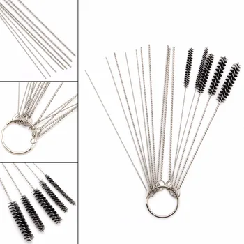 

Hot New 1 Set Carburetor Carbon Dirt Jet Remove 10 Cleaning Needles + 5 Brushes Tool Kits