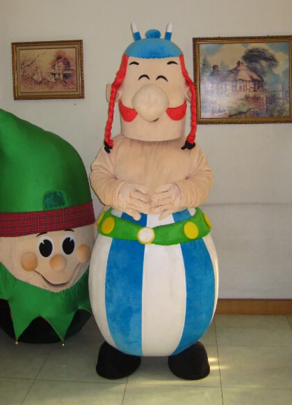 Талисман obelix костюм талисмана Астерикс | Тематическая одежда и униформа