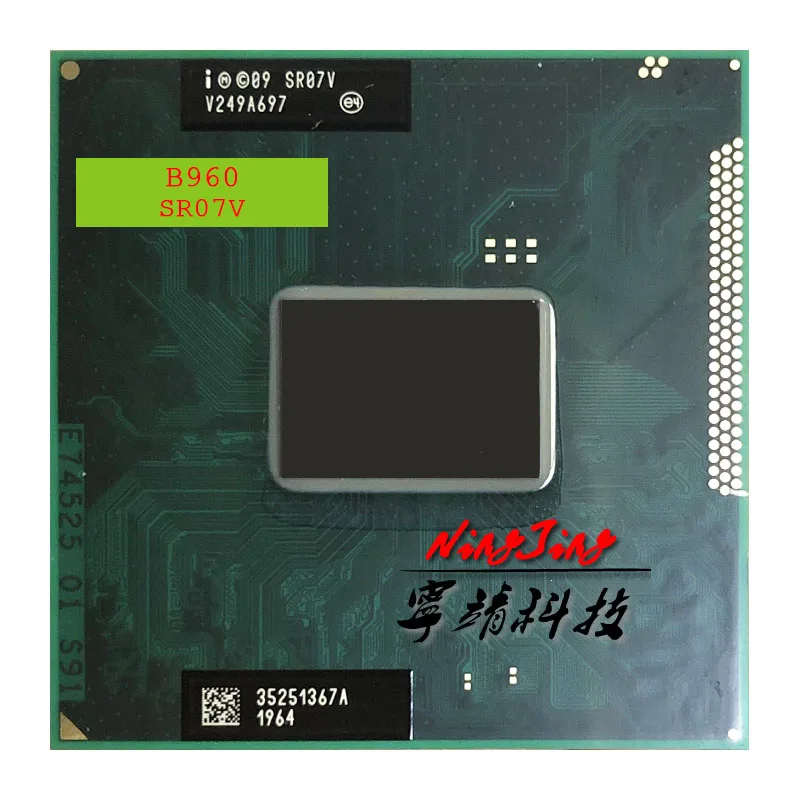Процессор Intel Pentium B960 SR0C9 SR07V 2 ГГц двухъядерный двухпотоковый ЦПУ процессор Мб 35 Вт
