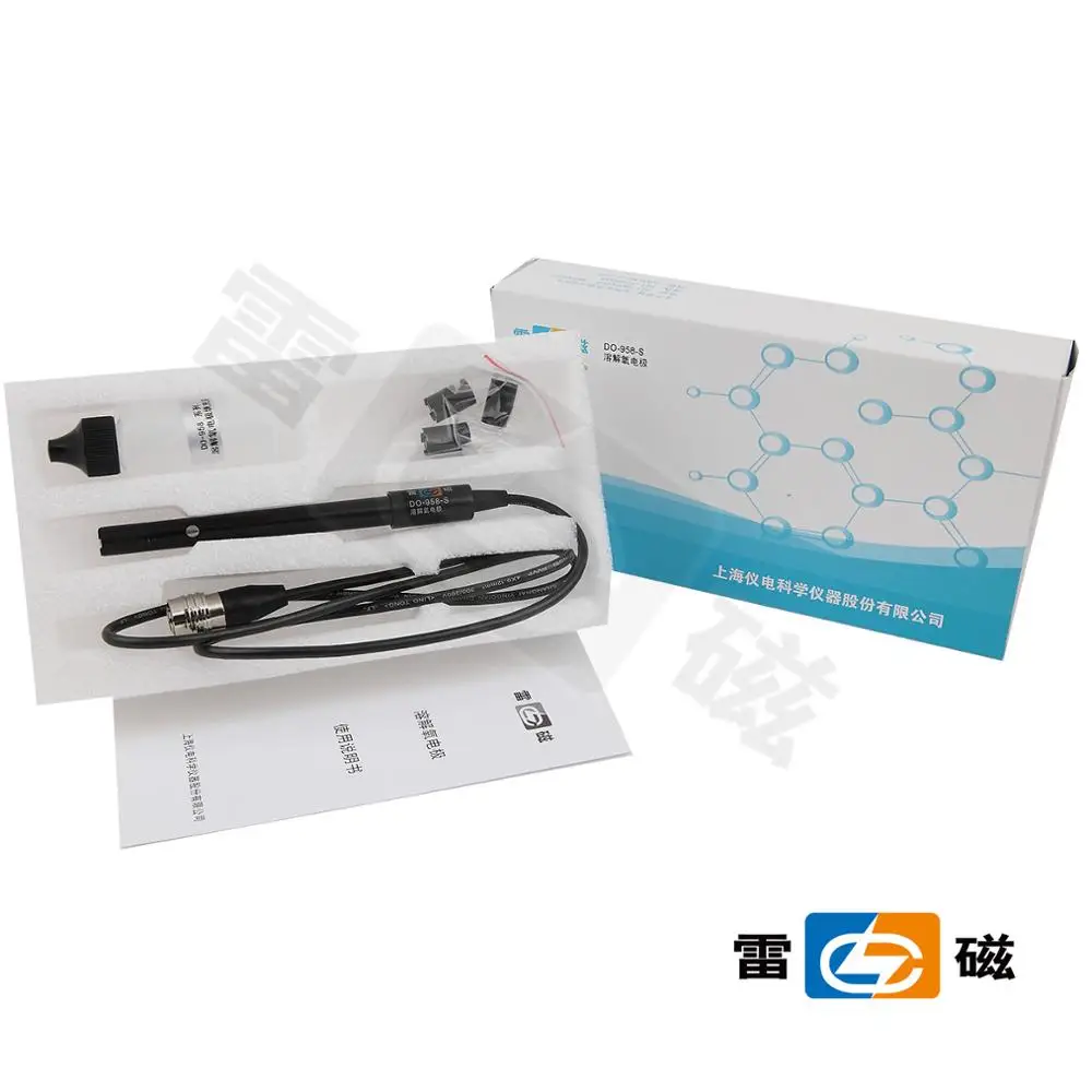 

Shanghai Leici DO-958-S/DO-958-BF dissolved oxygen electrode / probe / sensor billing