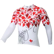 Паладин "счастливый день" мужская с длинным рукавом Велоспорт Джерси велосипед рубашка велосипедная одежда