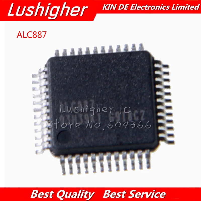 

5 шт. ALC887 QFP 887 QFP-48 ALC887-GR ALC887-VD2-CG оригинал