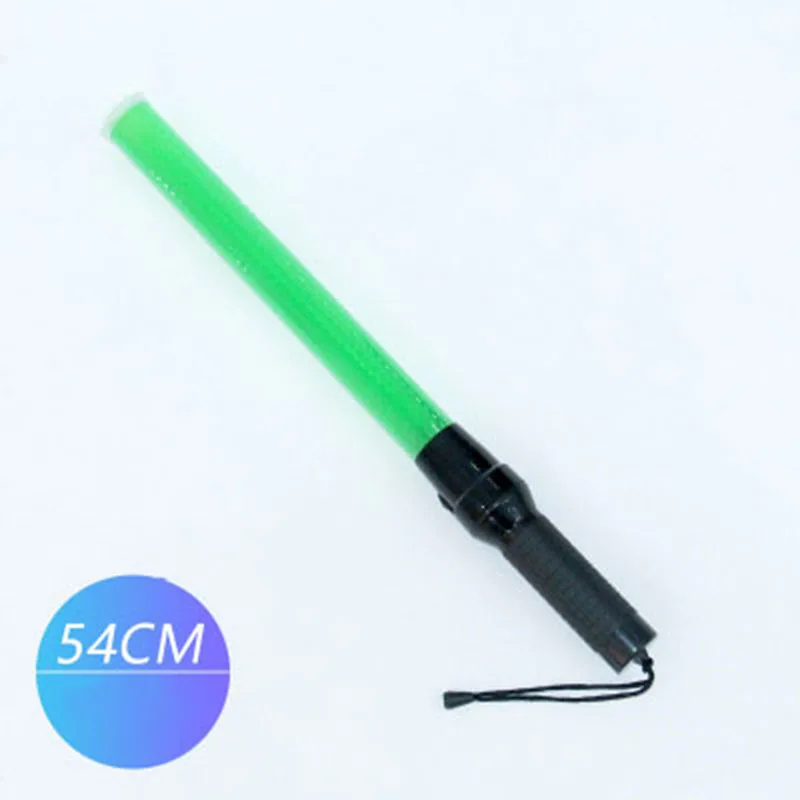 54cm Length Traffic Light Emergency Evacuation LED Warning Stick Road Signal Light Glow Stick Flash bar (Battery Not Includ) (3)