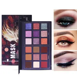 18 цветов Shimmer Matte Halloween тени для век Палитра Макияж Блеск Тени для век стойкий очаровательный Макияж глаз дропшиппинг