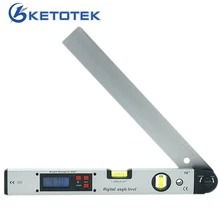 Цифровой угловой измеритель уровня 0-225 градусов 400 мм 16 дюймов электронный транспортир