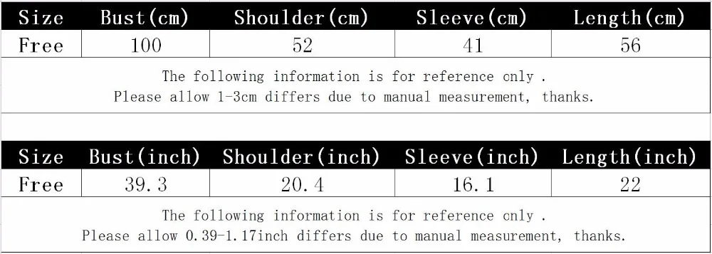 size befree