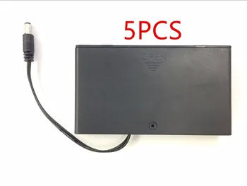 

5PCS DIY 12V 8 x AA Battery Holder Case Box With Leads Switch Nov 04