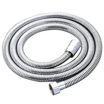 

1.5m/2m Handheld Shower Nozzle Hosepipe Stainless Steel Durable Anti-explosion Water Pipe