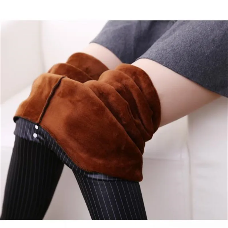 

2017New Winter Velvet Leggings Women Leather Legging High Waist Warm Leggins Plus Size Christmas Legins Women Pants CM1985