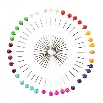 

PPYY NEW -Craft Pin Wheel - 40 Pins - Ball Shaped Pin Heads. Sewing / Quilting Pins.