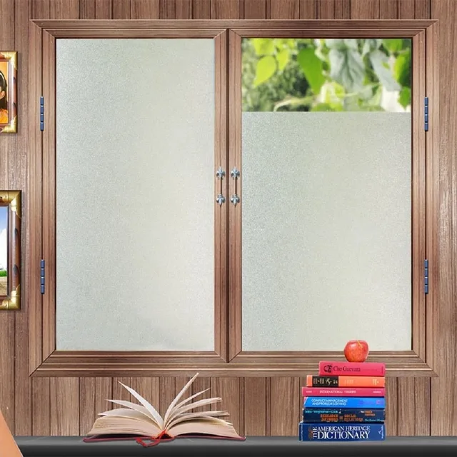 Static Frosted Gl Window Film Decorative Sticker Art Pvc Static Frosted Gl Window Film Decorative Sticker Art Pvc Privacy Opaque Self Adhesive Stickers
