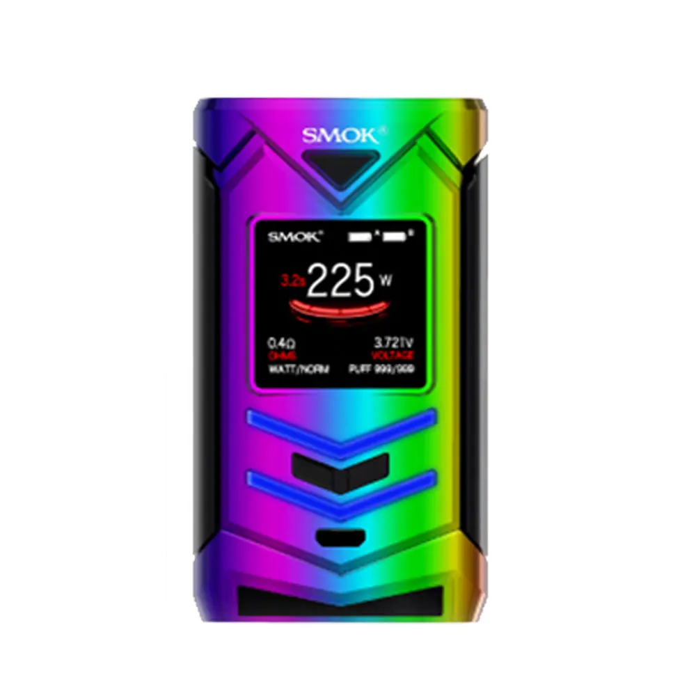 Цена снижена! SMOK Veneno 225 Вт TC Box MOD Макс 225 Вт 1,3 дюймов HD экран эргономичный ключ огня без 18650 батареи против Shogun/drag 2 Mod - Цвет: 7 Color