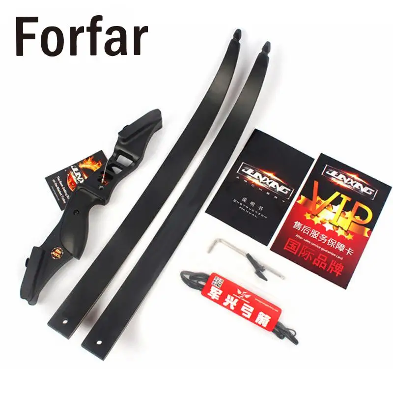 

Black Hunting Recurve Bow Archery Shooting Set Durable Hunting Bow Arrow Device Outdoor