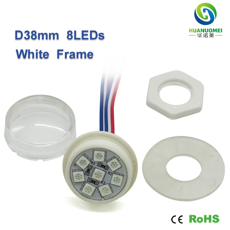 Hot 26mm 3leds 5050 Smd Rgb Adressable Led Pixel Ws2811 12v Led Module Light Amusement Rides Channel Letters Chrismas Decoration To Be Highly Praised And Appreciated By The Consuming Public Lights & Lighting Led Lighting