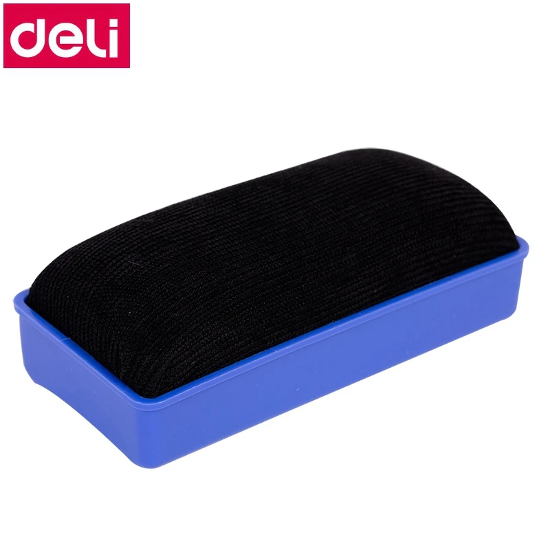 

1PCS Deli 7837 Magnetic White board eraser whiteboard suction brush 148x68x42mm eraser for both whiteboard & blackboard