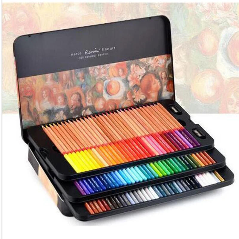 Dessin Crayon 36 Couleur Professionnel Dessin Crayon Enfants Peinture Dessin Crayons Papeterie Art Tool Kit 36 Couleur