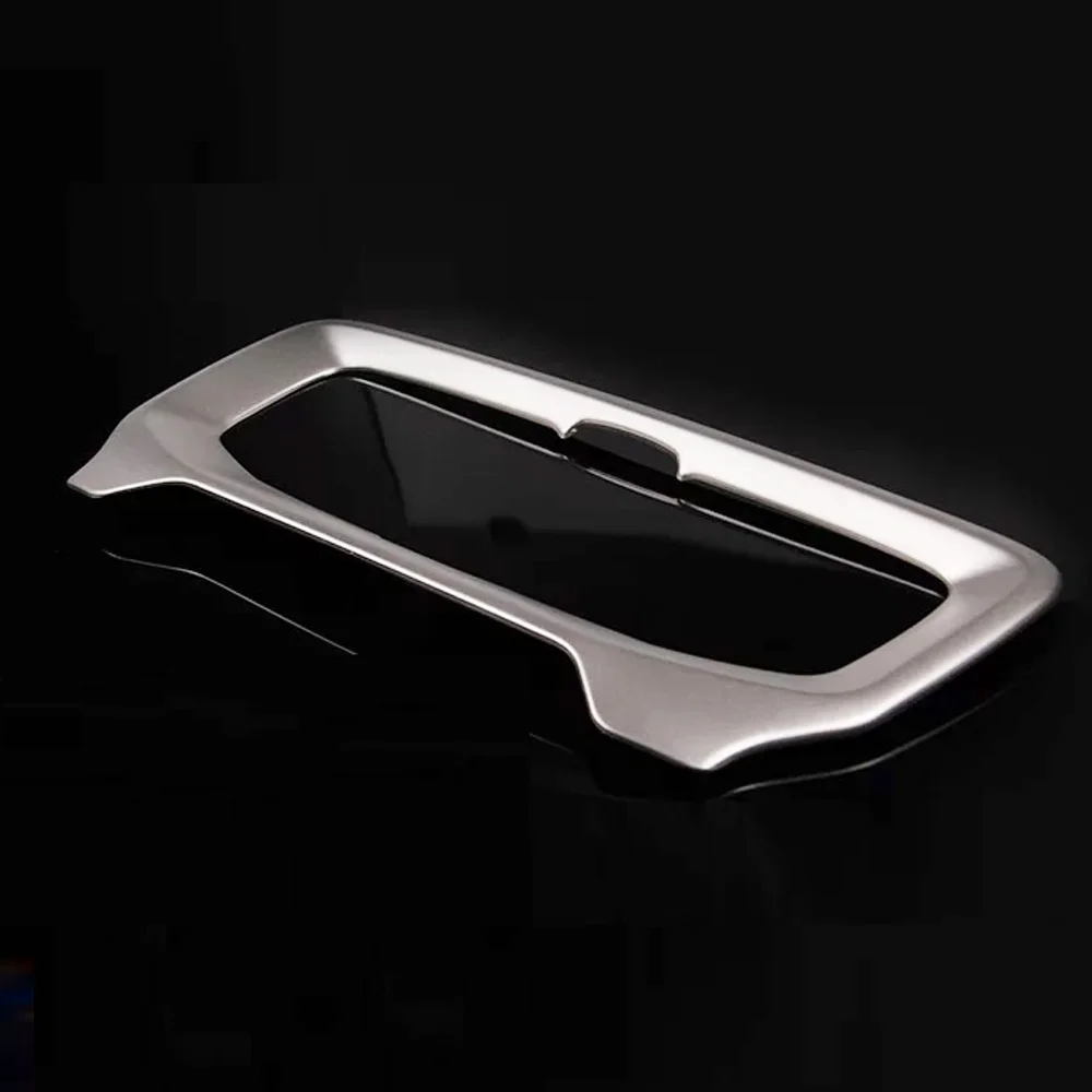 JEAZAE New Interior Console Air conditioning Outlet Decorative Cover Trim Stainless Steel For Volvo V40 2012 2013 2014 2015 2016 2017 2018 Car styling-2