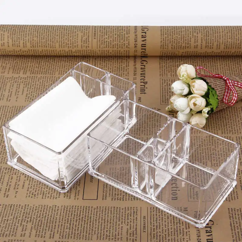 bremermann Scatola per capsule di caffè in bambù con piano decorativo in vetro/scatola per bustine di tè