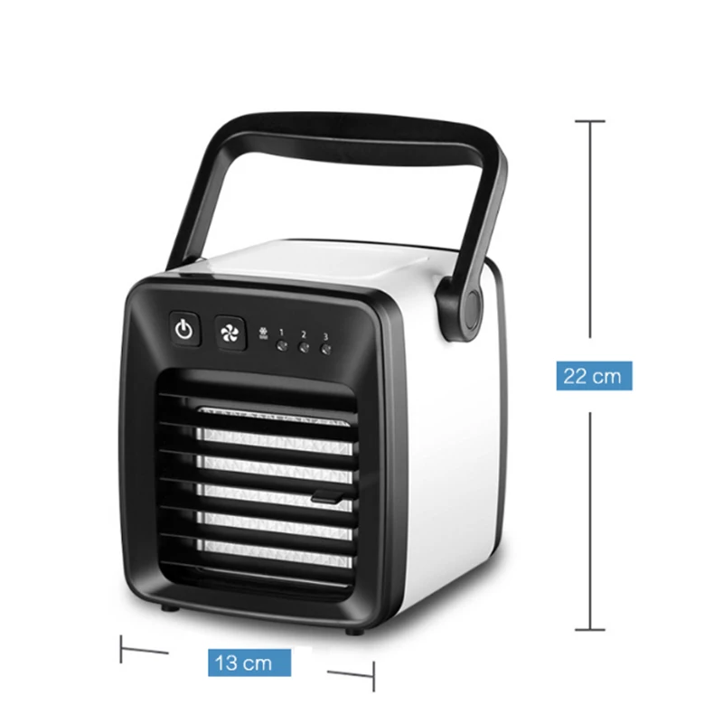 USB Air Cooler Fan artic air evapolar usb ventilator Portable Desk Fan Mini  Conditioner Device Cool Soothing Wind HomeOffice (2)
