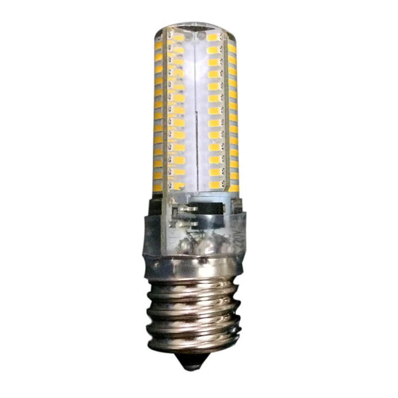 Энергосбережение! E17 SMD3014 64leds 104 светодиоды AC110V AC220V 6 W 9 W светодиодные лампы украшения свет Кристальные лампы для люстры 10 шт./лот