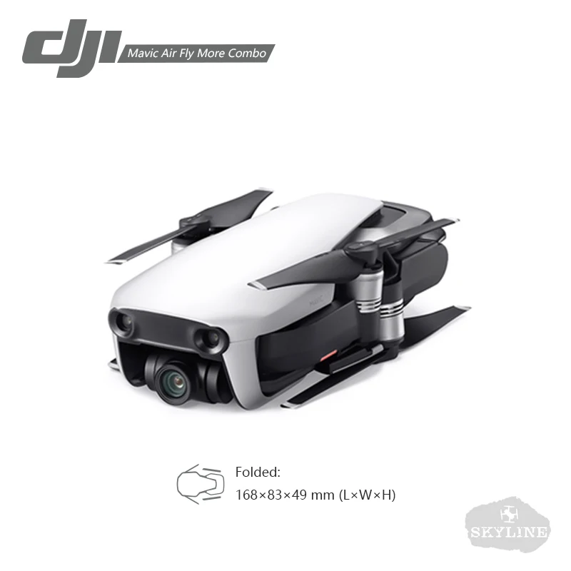 DJI Mavic Air Fly More Combo Квадрокоптер 4K 100 Мбит/с видео 3-осевому гидростабилизатору Камера 32Mp Сфера panoranas 4 км удаленного Управление dji Mavic Pro Drone