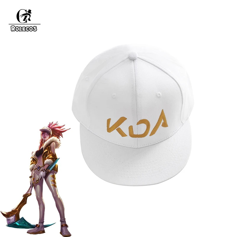 Шляпа для косплея ROLECOS KDA akали LoL K/DA AKALI Prestige Edition шляпа унисекс аксессуары |