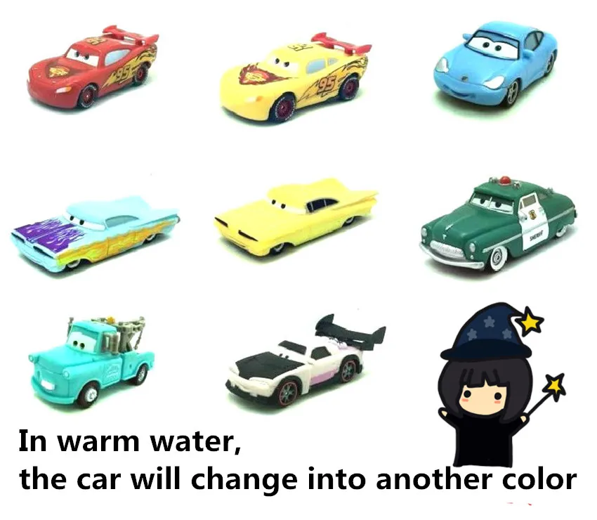 color changing car toy water