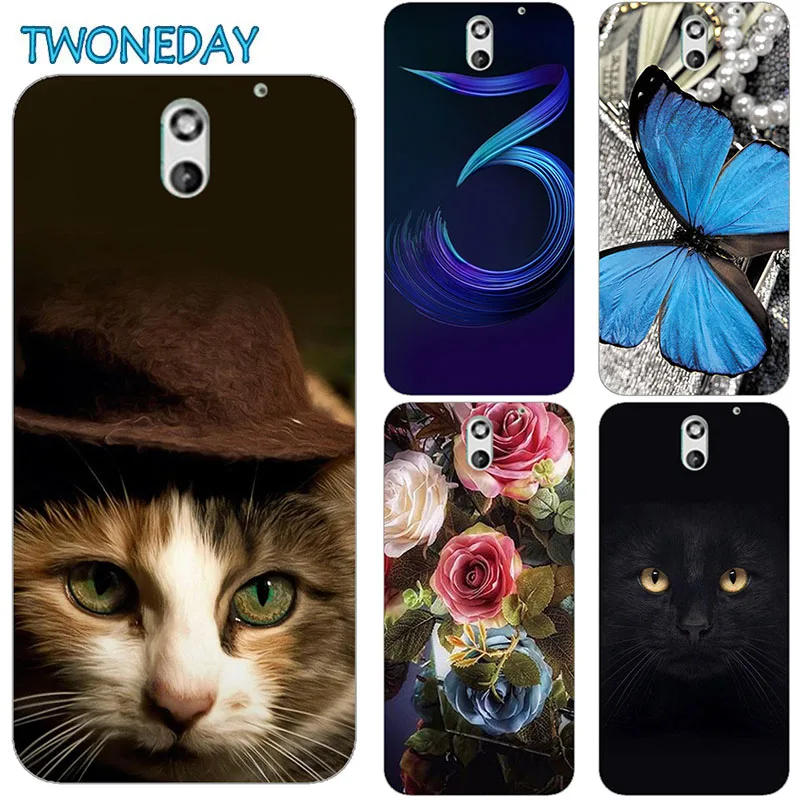 

Case For HTC Desire 610 Colorful Printing Phone Back Case Cover Cute Turbo Case For HTC Desire 610 Frozen Coque