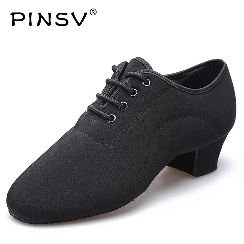 PINSV Men Latin Dance Shoes Dancing Shoes For Men Latin Dansschoenen