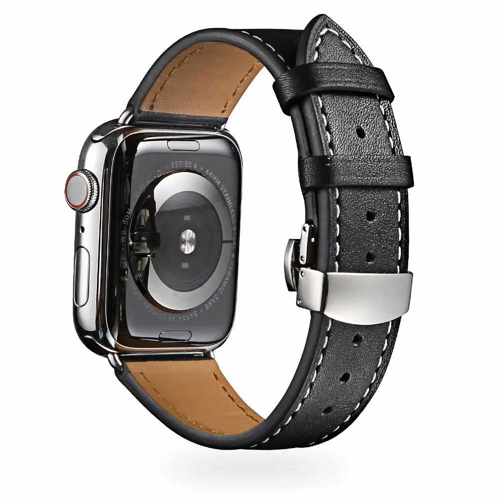 Новая мода кожаный ремешок для наручных часов iWatch, ремешок для наручных часов Apple Watch, версии 4/3/2/1 38 мм 40 мм 42 44 мм наручные Braceletseries 5