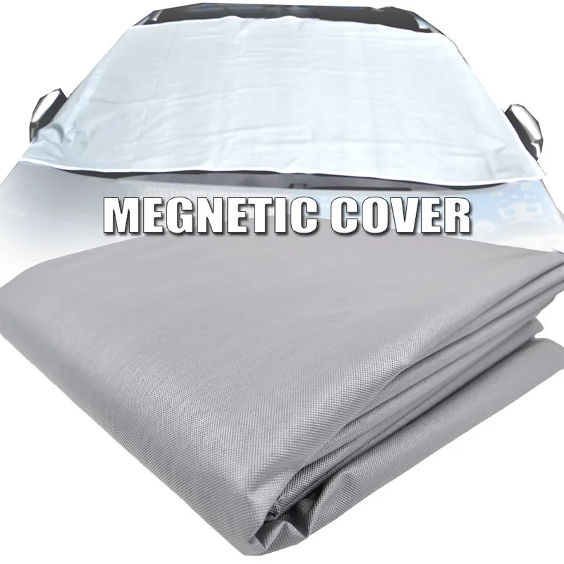 VicTsing Universal Winter Magnetic Car Cover Windshield Cover Front Window Shade Shield Snow Ice Frost Protector Summer Car Mats (1)