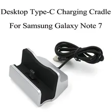 Desktop USB C mobile phone holder Dock Type C Charging Cradle for Samsung galaxy note 7 letv meizu xiaomi 5 for huawei P9 plus