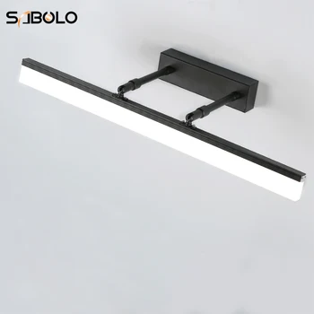 

Mirror Lamps For Bathroom LED Wall Lamp Lights With Adjustable Beam Angle Over Mirror Wall Sconces LED Mirror Lighting