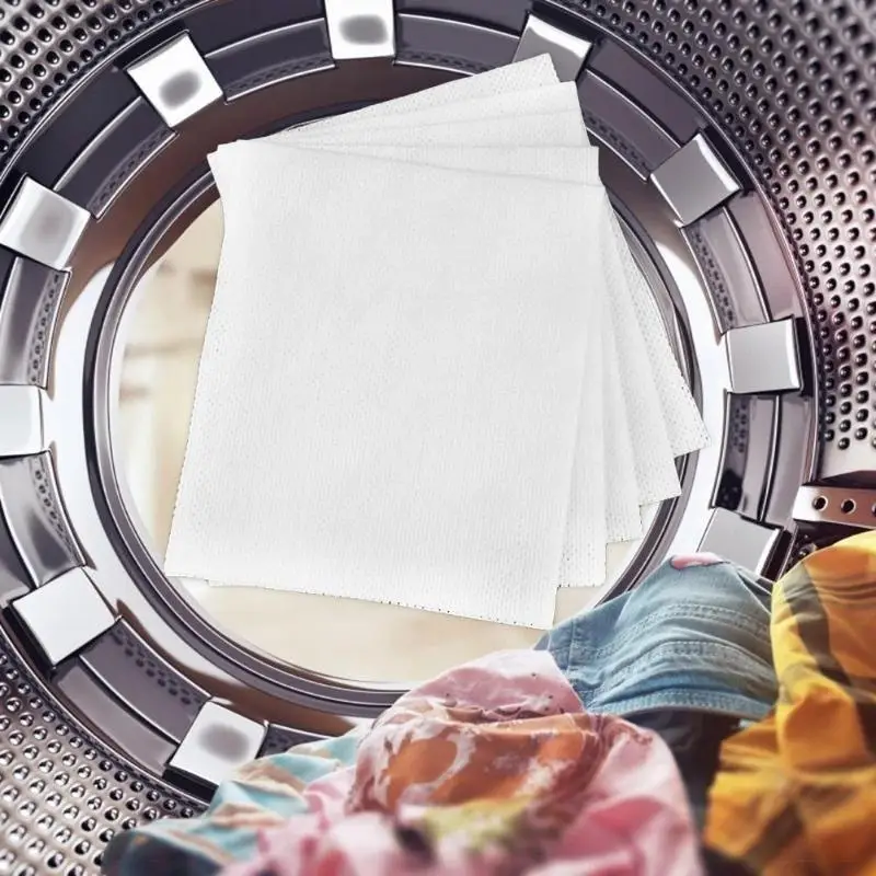 24pcs/box Dyeing Cloth Washing Machine Use Anti Dyed Color Absorption Sheet