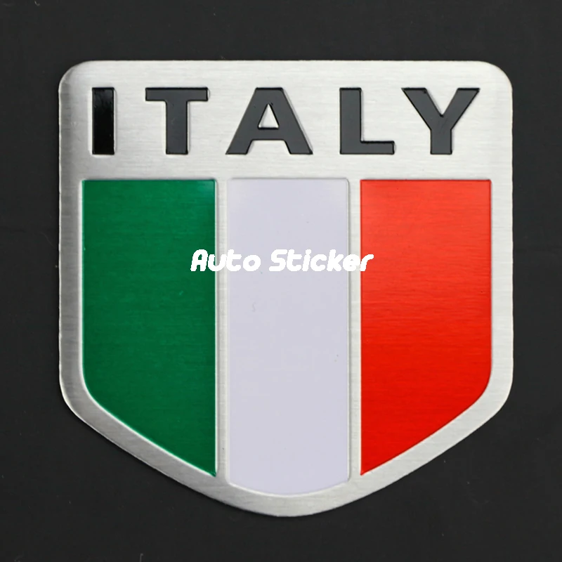 ITALY Map Flag Car Sticker-3