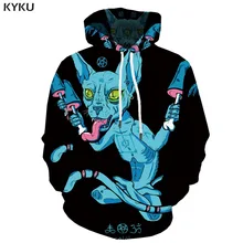 3d Hoodies Cat Sweatshirts men Black Hoody Anime Animal 3d Printed Harajuku Hoodie Print Funny Sweatshirt Printed Long Sleeve