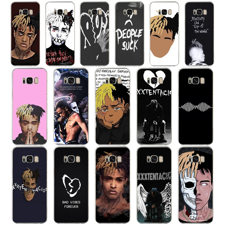 123 ZX Xxxtentacion TPU Мягкий силиконовый чехол для Samsung Galaxy s6 s7 edge S9 S8 S10 Plus телефона Capa