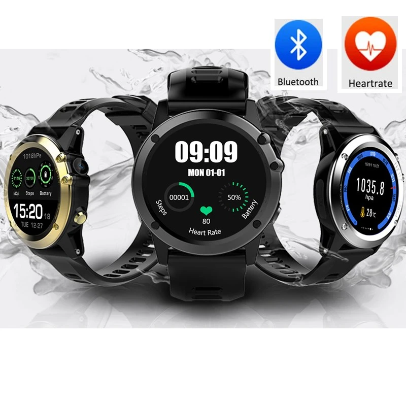 H1 Smart Watch Android 5.1 OS Waterproof IP68 MTK6572 GPS Wifi 3G Camera smart Clock 400*400 Heart Rate Monitor 4 GB+512 MB | Электроника