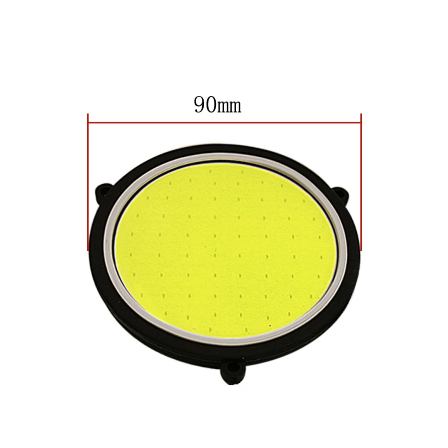 Car DRL Daytime Running Light Flexible Round Shape White LED Lights Driving lamp COB Lights car-styling 2PCS 12V DC 90mm Car DRL Daytime Running Light Flexible Round Shape White LED Lights Driving lamp COB Lights car-styling 2PCS 12V DC 90mm